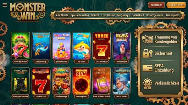 MonsterWin Casino – Bewertung