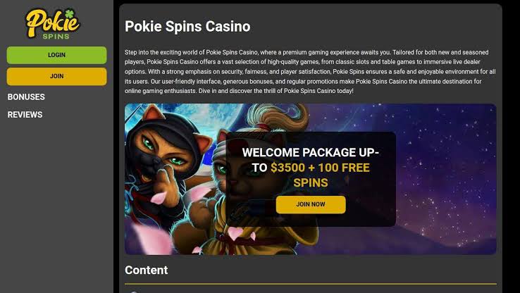 PokieSpins Casino Site Review 2026: Full Introduction of Gamings, Bonuses, and Licensing PokieSpins Casino Site Review 2026: Full Introduction of Gamings, Bonuses, and Licensing